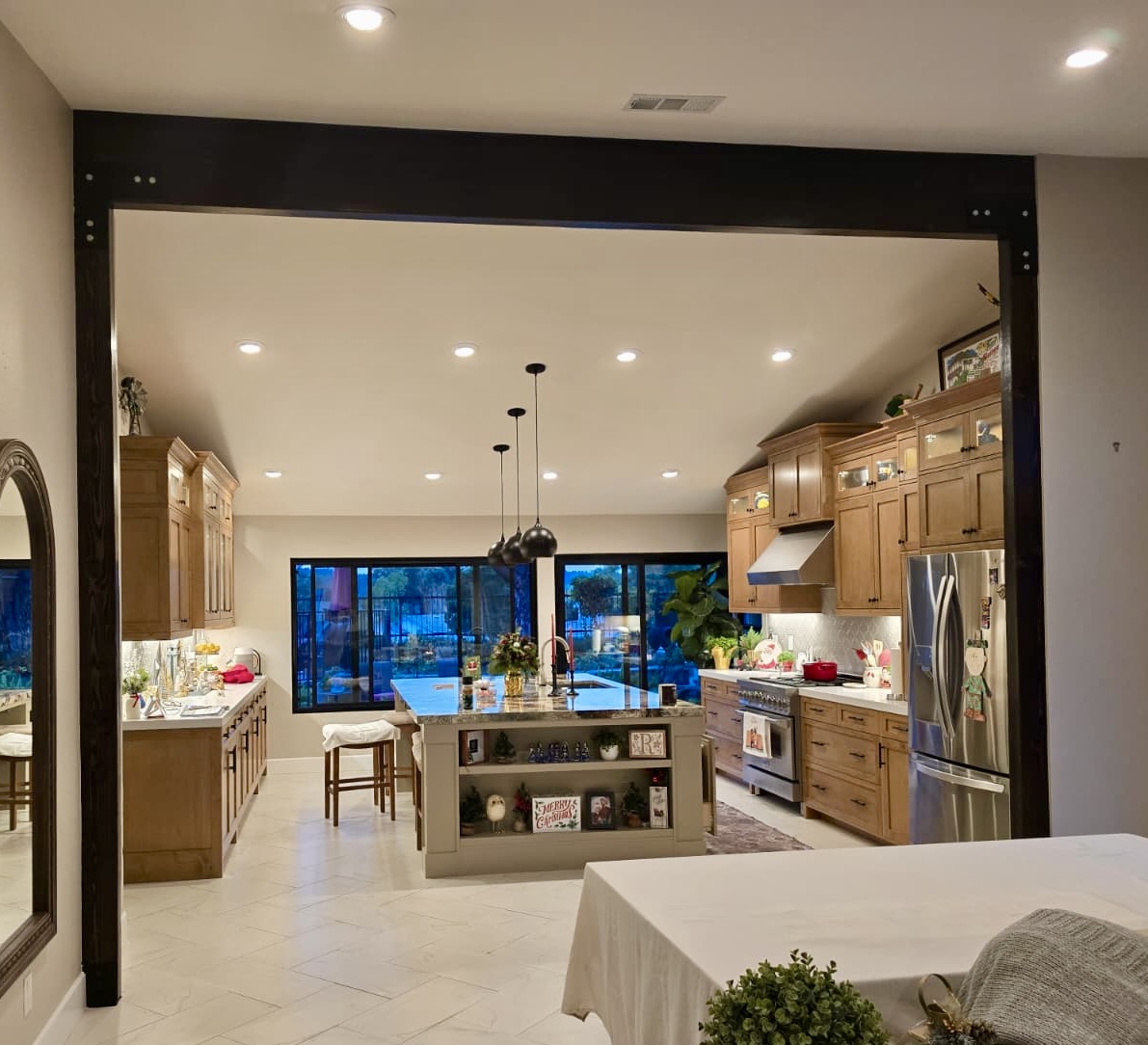 Kitchen painting project
